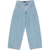 Jean crop a gamba ampia in celeste Levi's blue tab - donna 