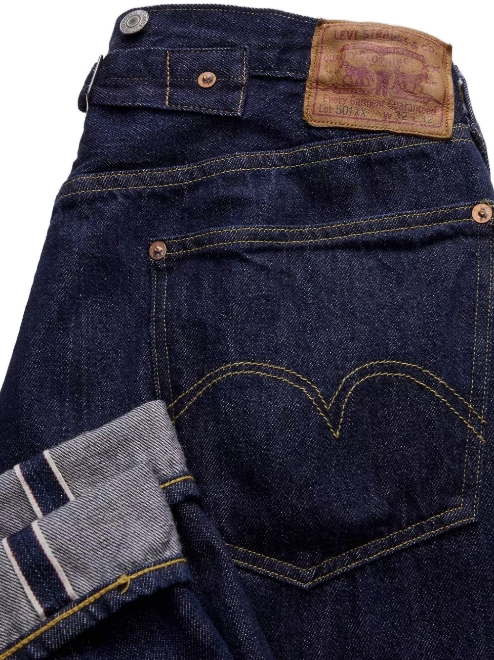 501® 1933 jeans in denim in blu Levi's vintage - uomo 