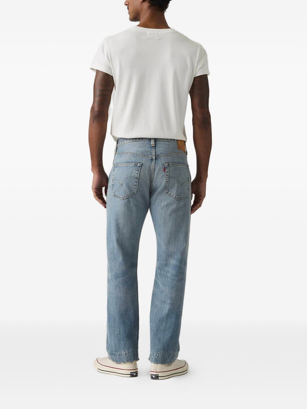 501® 1947 jeans in denim in azzurro Levi's vintage - uomo 