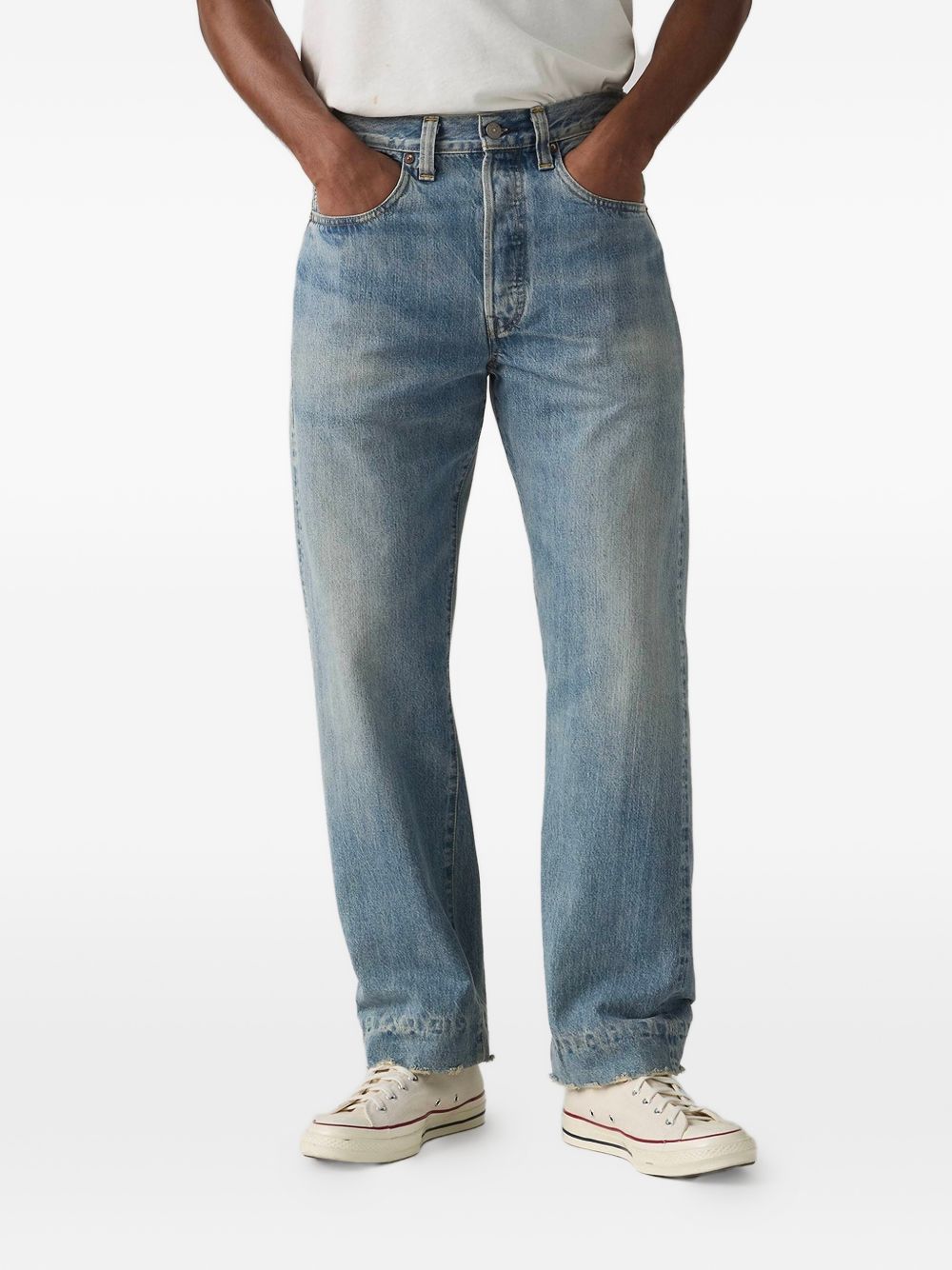 501® 1947 jeans in denim in azzurro Levi's vintage - uomo 