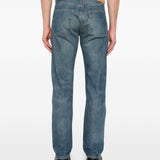 Jeans con passanti per cintura in blu Levi's vintage - uomo 