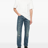 Jeans con passanti per cintura in blu Levi's vintage - uomo 