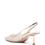 Decollete chanel gilda con cristalli in bianco Le silla - donna 