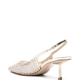 Decollete chanel gilda con cristalli in bianco Le silla - donna 
