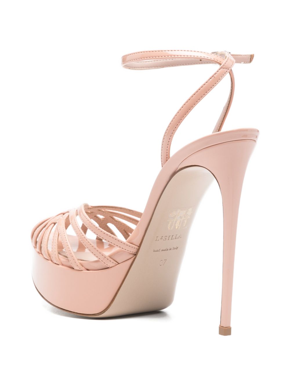 Sandali con plateau embrace in rosa Le silla - donna 