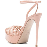 Sandali con plateau embrace in rosa Le silla - donna 