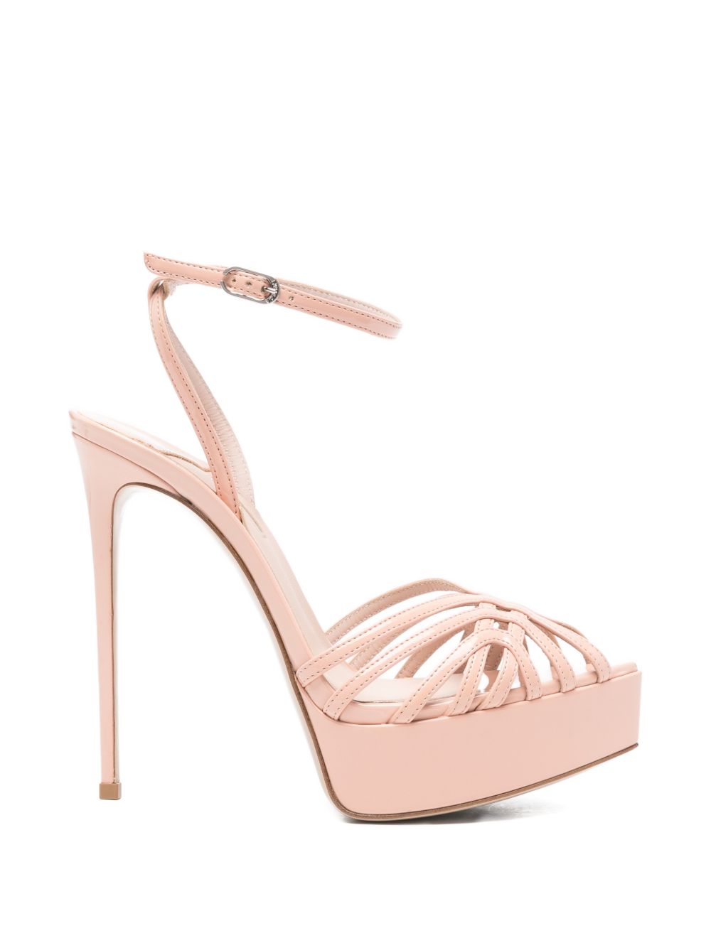 Sandali con plateau embrace in rosa Le silla - donna 