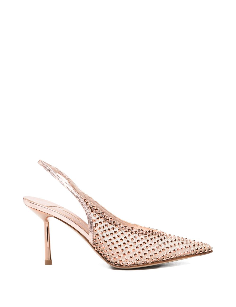 Décolleté con cristalli in rosa Le silla - donna 