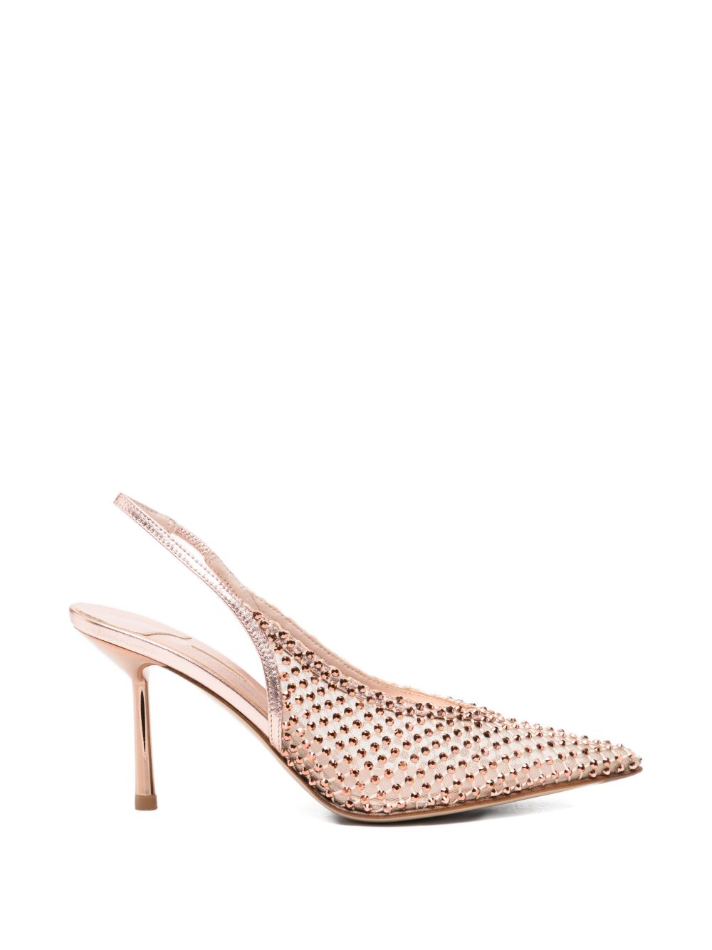 Décolleté con cristalli in rosa Le silla - donna 