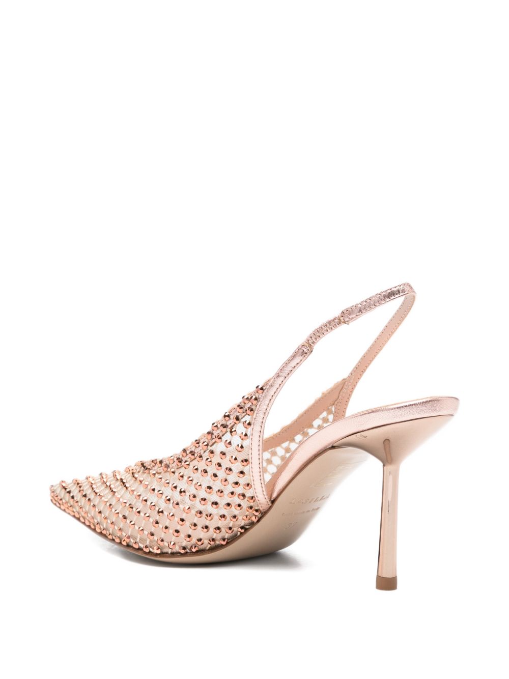 Décolleté con cristalli in rosa Le silla - donna 