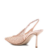 Décolleté con cristalli in rosa Le silla - donna 
