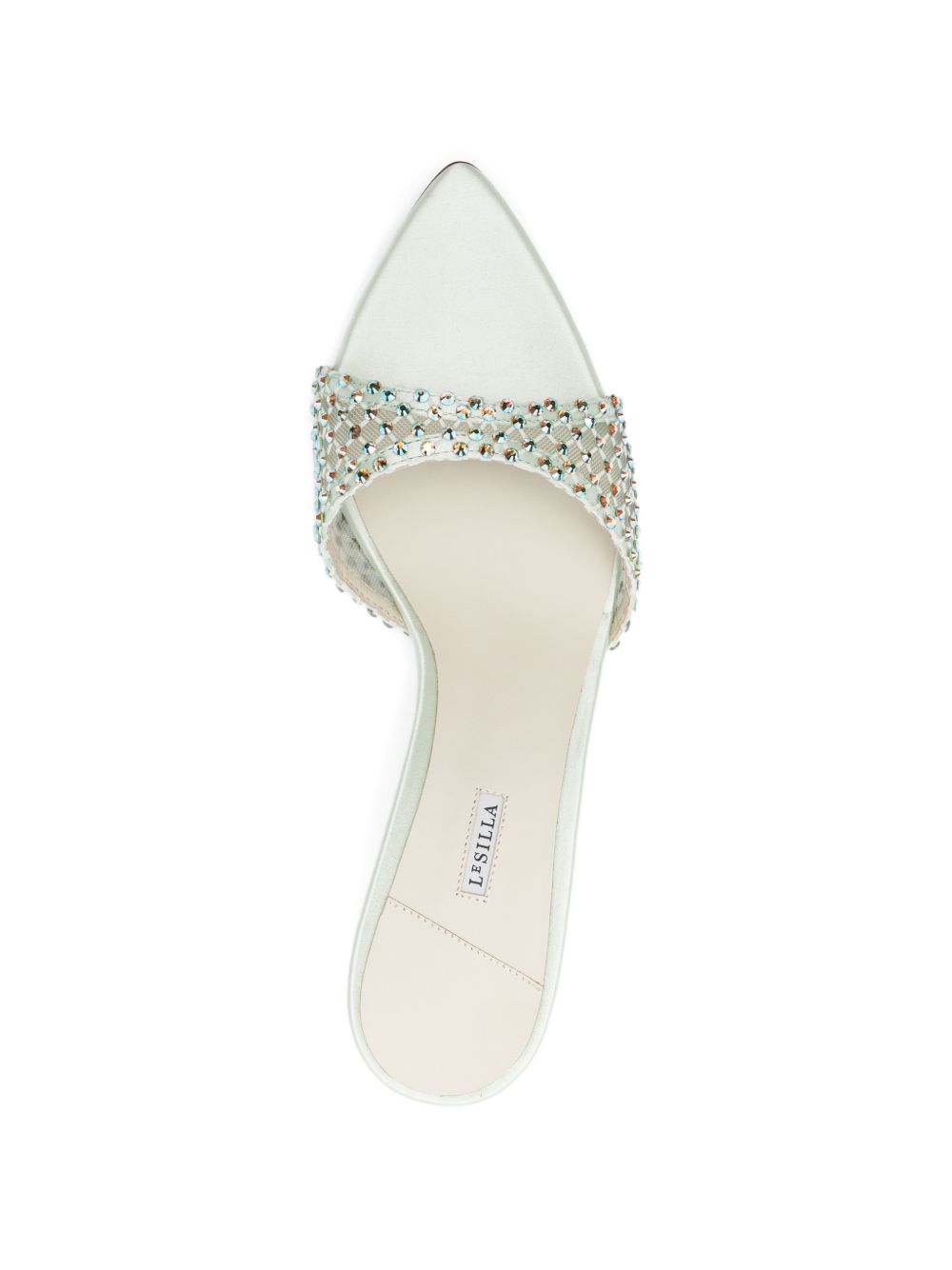 Sandali con cristalli bella in bianco Le silla - donna 