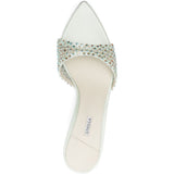 Sandali con cristalli bella in bianco Le silla - donna 