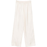 Pantaloni Alera con vita elasticizzata in beige Loulou de saison - donna 