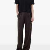 T-shirt FAAA in nero Loulou de saison - donna 