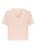Women's Faaa Lds V-neck T-shirt in Loulou de saison pink