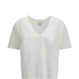 T-shirt FAAA in bianco Loulou de saison - donna 