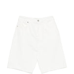 Shorts con taschei in bianco Loulou de saison - donna 