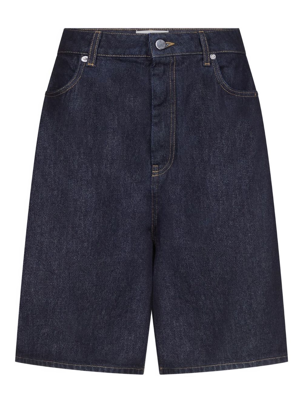 Shorts Isu Lds con cinque tasche in blu Loulou de saison - donna 