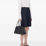Shorts Isu Lds con cinque tasche in blu Loulou de saison - donna 