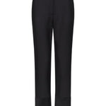 Pantaloni Mahoney con cintura in nero Loulou de saison - donna 