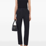 Pantaloni Mahoney con cintura in nero Loulou de saison - donna 
