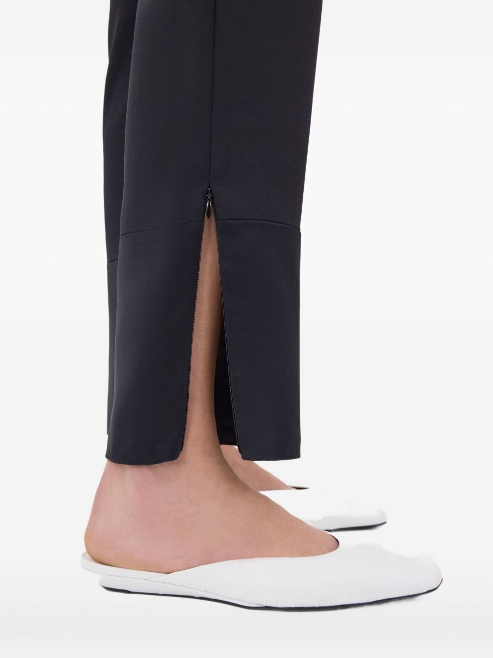 Pantaloni Mahoney con cintura in nero Loulou de saison - donna 