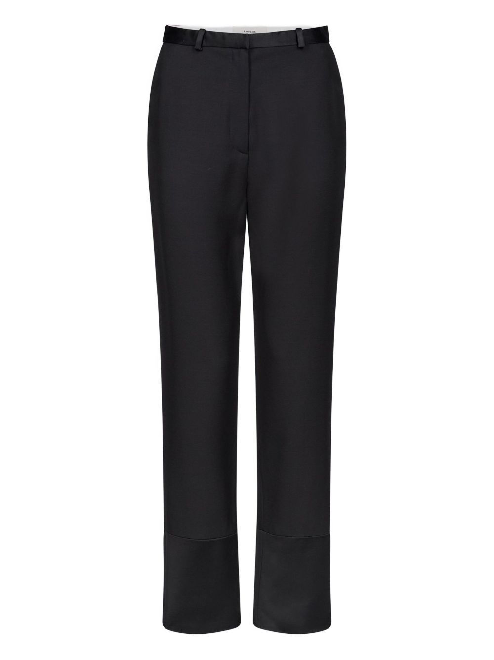 Pantaloni Mahoney con cintura in nero Loulou de saison - donna 