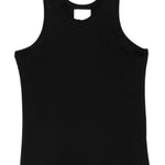 Canotta in cotone in nero Loulou De Saison - donna 