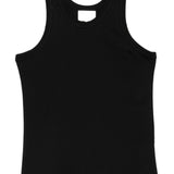 Canotta in cotone in nero Loulou De Saison - donna 