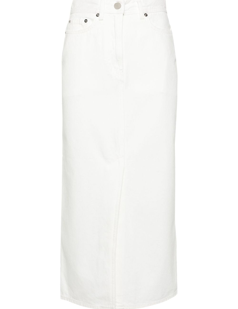 Gonna lunga ronald in bianco loulou de saison - donna 