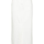Gonna lunga ronald in bianco loulou de saison - donna 