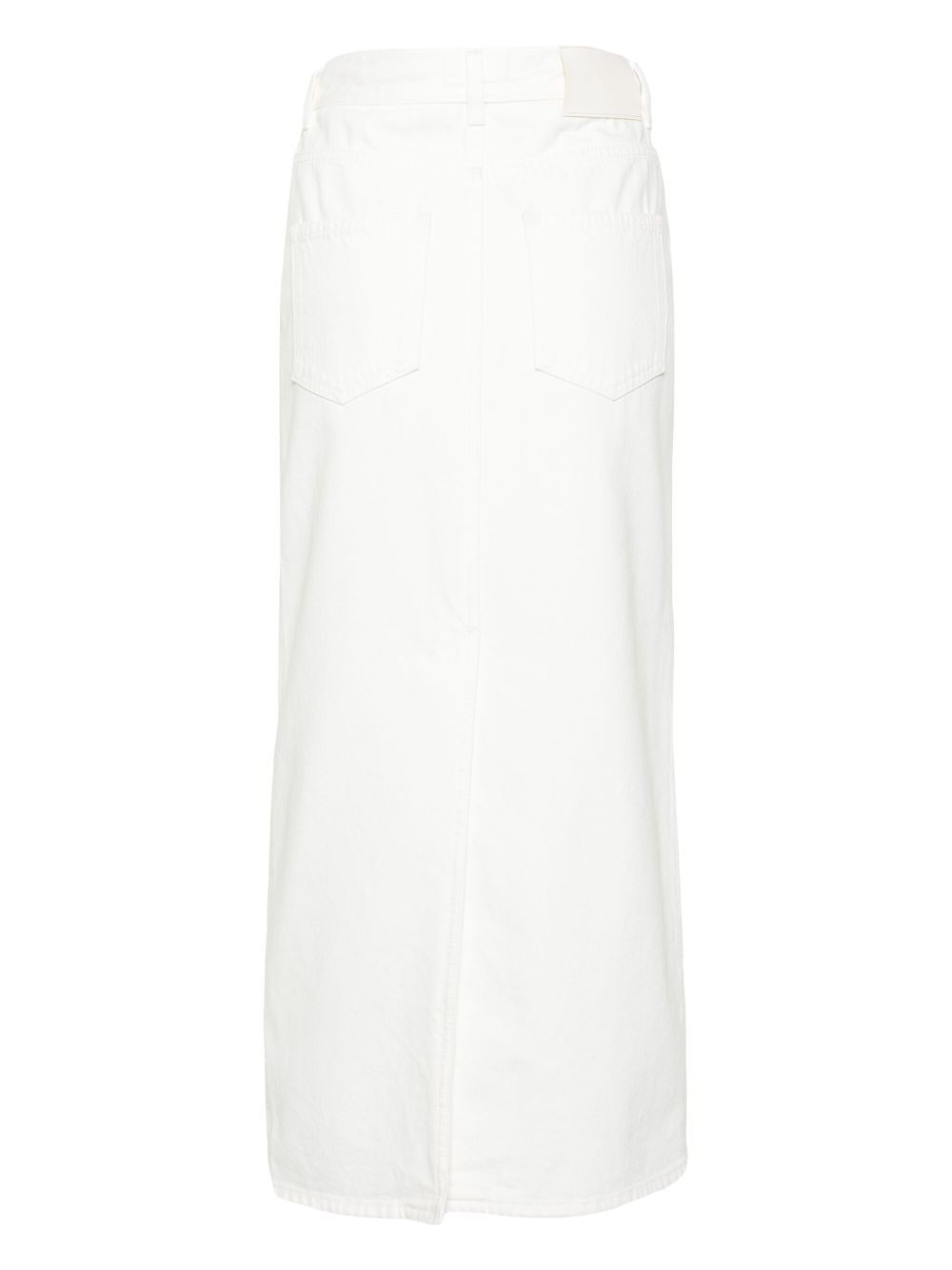 Gonna lunga ronald in bianco loulou de saison - donna 