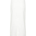 Gonna lunga ronald in bianco loulou de saison - donna 