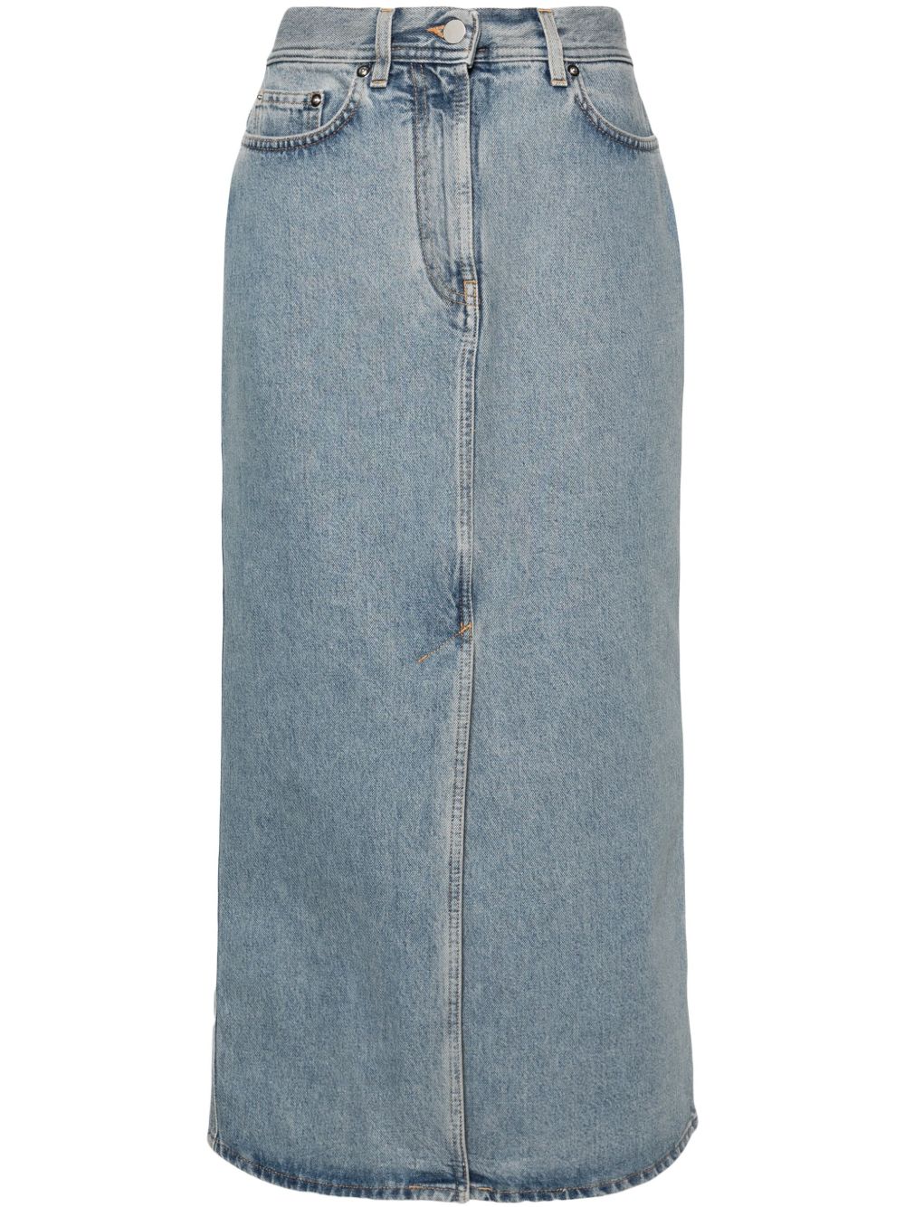 Gonna lunga ronald in blu loulou de saison - donna<BR/> 