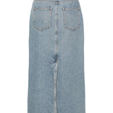 Gonna lunga ronald in blu loulou de saison - donna<BR/> 