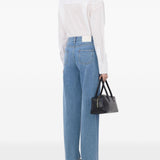 Jeans Samur Lds con cinque tasche in blu Loulou de saison - donna 
