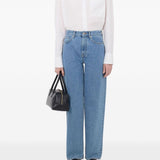 Jeans Samur Lds con cinque tasche in blu Loulou de saison - donna 