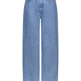 Jeans Samur Lds con cinque tasche in blu Loulou de saison - donna 