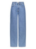 Jeans Samur Lds con cinque tasche in blu Loulou de saison - donna