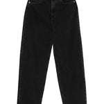 Jeans di cotone in grigio Loulou de saison - donna 