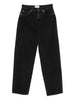Cotton jeans in Loulou de saison grey - women