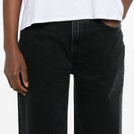Jeans di cotone in grigio Loulou de saison - donna 