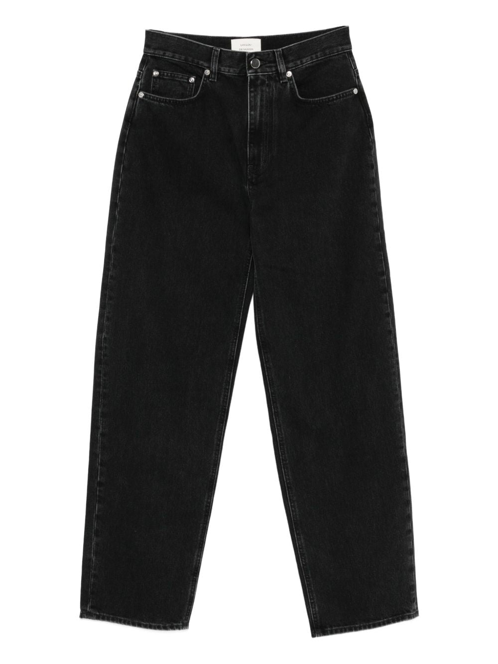 Jeans di cotone in grigio Loulou de saison - donna 