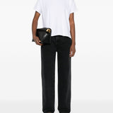 Jeans di cotone in grigio Loulou de saison - donna 