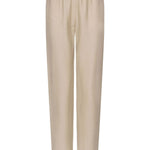 Pantaloni elasticizzati Scot in beige Loulou de saison - donna 
