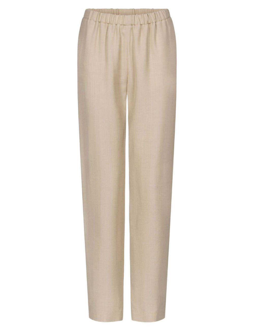 Pantaloni elasticizzati Scot in beige Loulou de saison - donna 