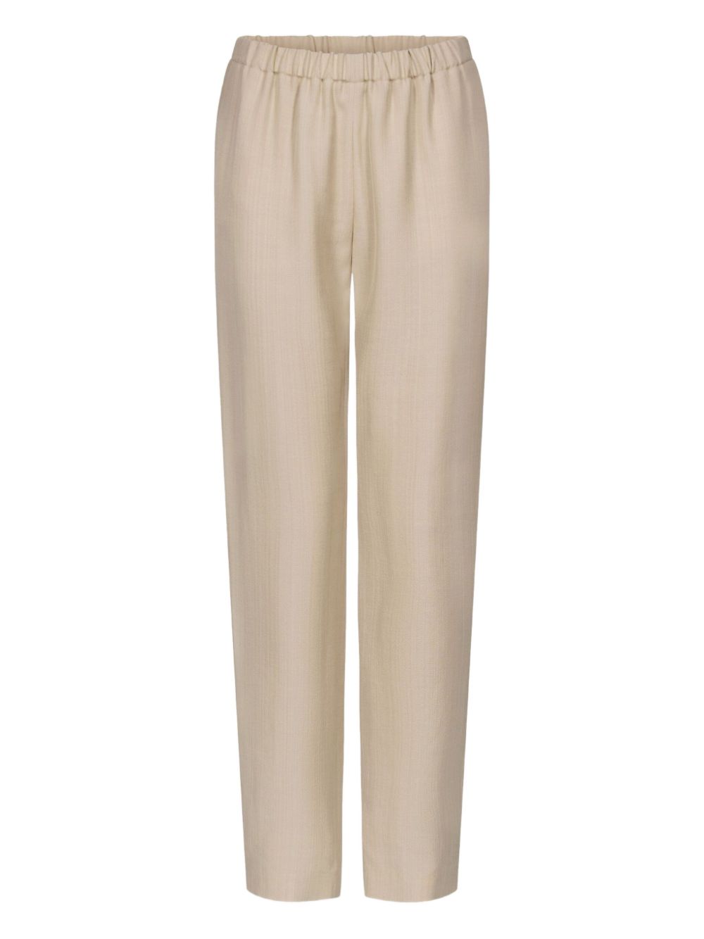 Pantaloni elasticizzati Scot in beige Loulou de saison - donna 