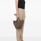 Pantaloni elasticizzati Scot in beige Loulou de saison - donna 