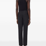 Pantaloni elasticizzati Scot in nero Loulou de saison - donna 